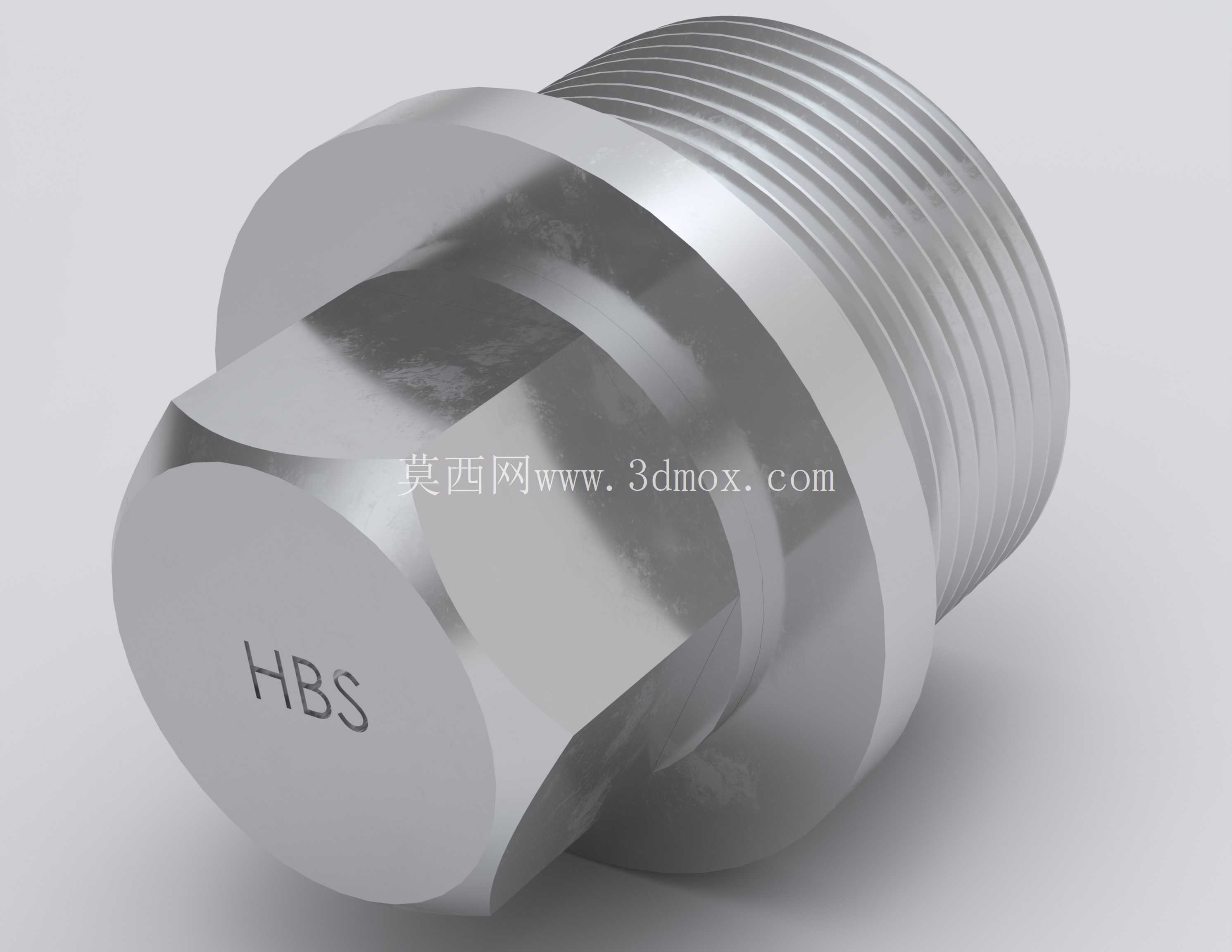 din 910:带领和外六角形的螺丝塞
