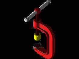 Autodesk Inventor �е� C CLAMP || Inventor װ��̳� ||�����ҽ̳� || 3D CAD ��ģ