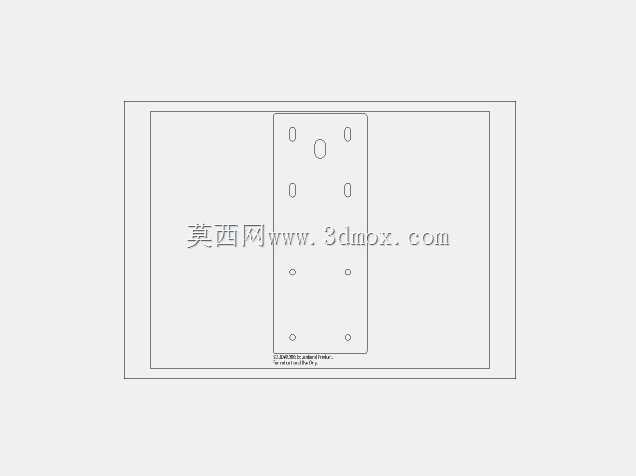 直流电机钣金支架