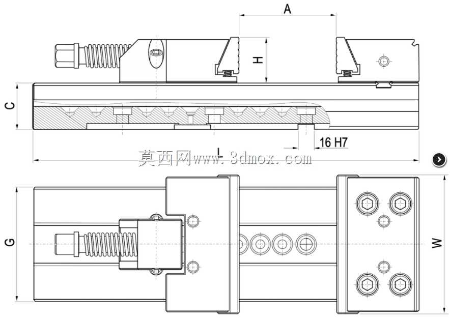 ŷ���Ѿ���ģ�黯��ǯ-175mm x 400mm 175 x 400 vice 