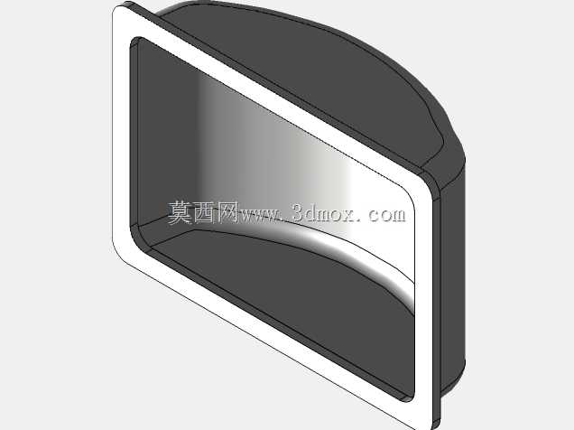 18 \“矩形底座浴室水槽