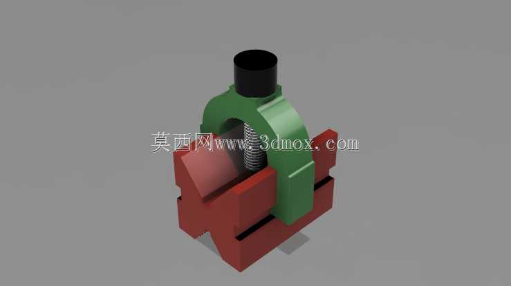 Fusion 360 中的 V 型夹装配和动画