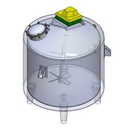  Indrustial Tank Manhole��ҵ̹�� -  Tanque Industrial Con Boca de Visita manhole 
