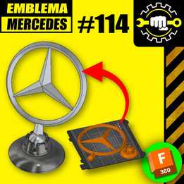 #114 Emblema Mercedes | 融合| projeto raiz