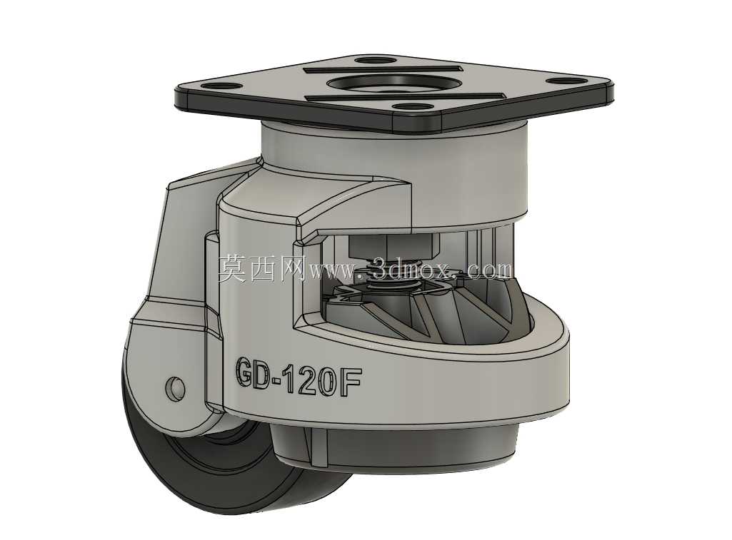 GD-120F水平脚轮