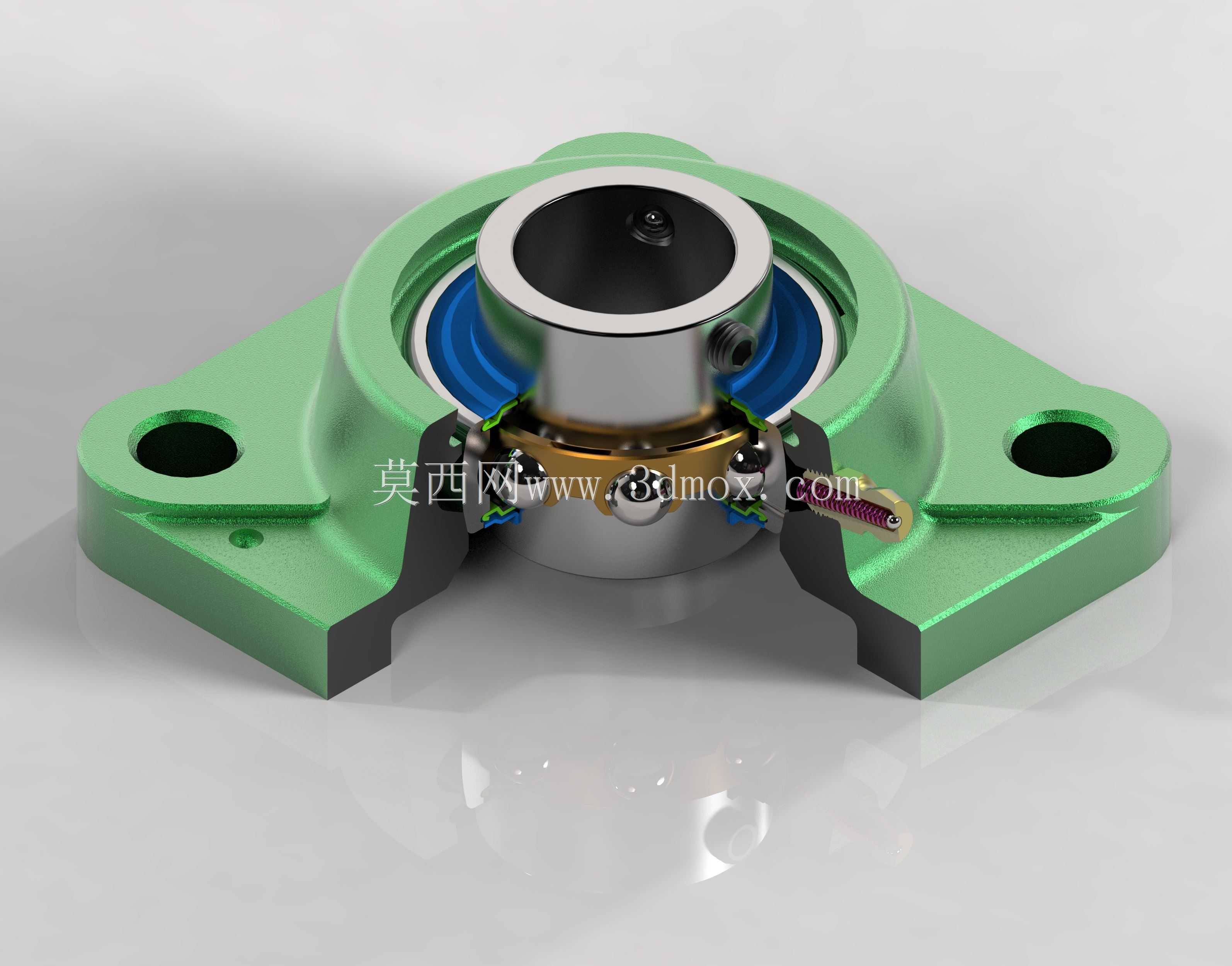  soporte cojinete cuadrado 