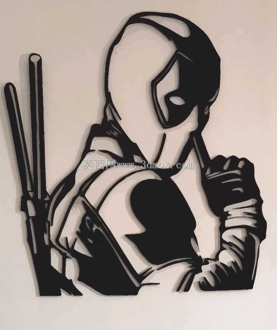 Deadpool Wall Frame