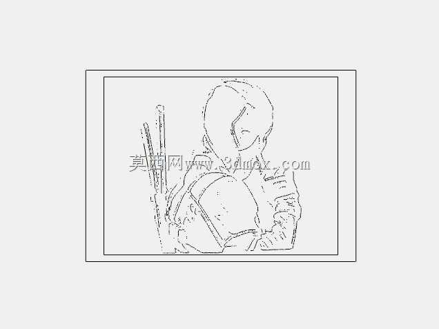 Deadpool Wall Frame