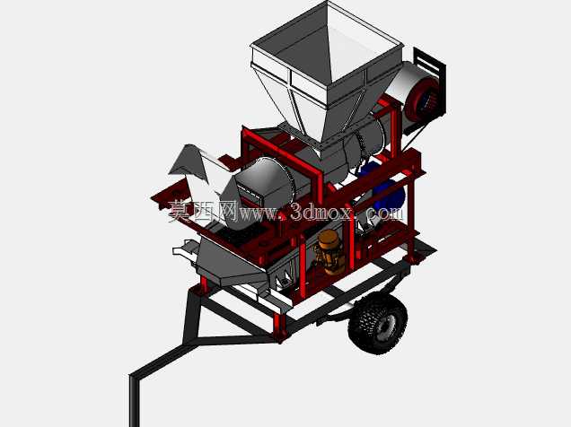 Maquina limpiadora de granos
