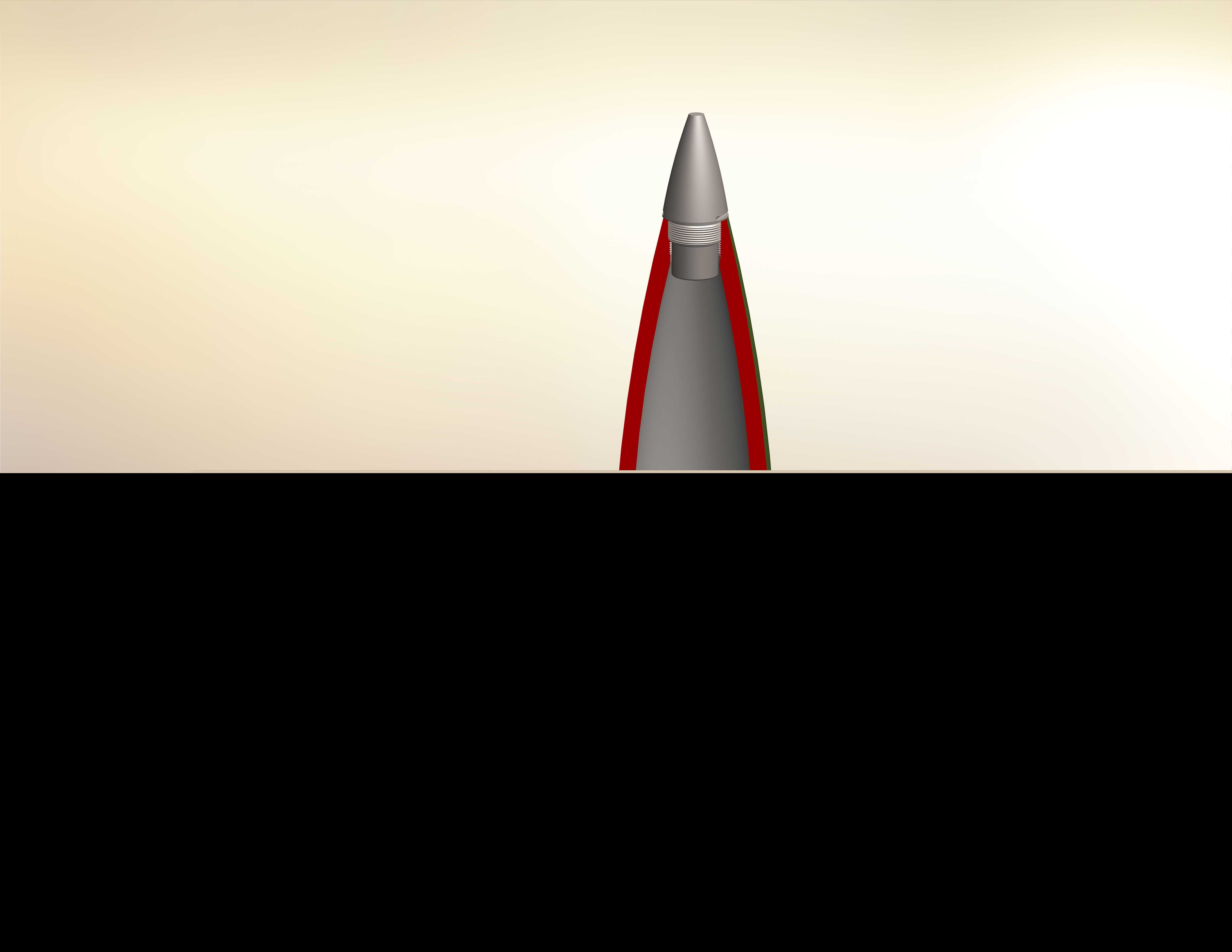  155mm m107b1 he shell 