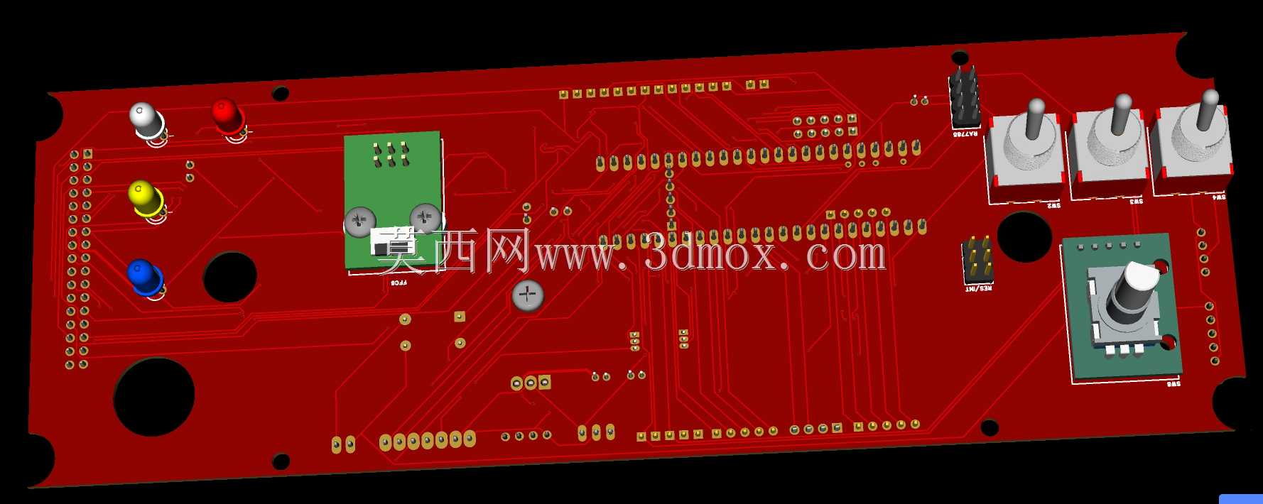 旋转编码器(Arduino)子板