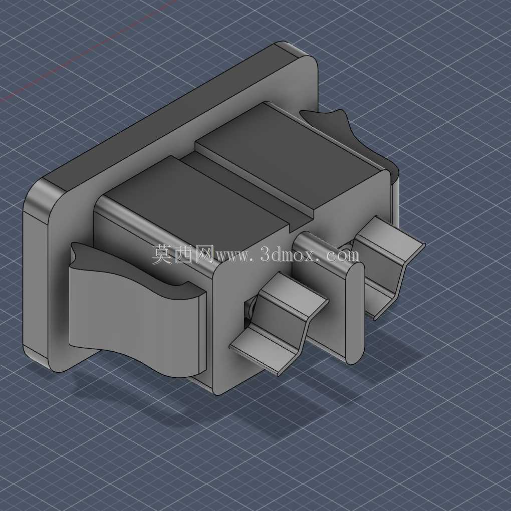 DB-8 2 PIN AC插头插孔