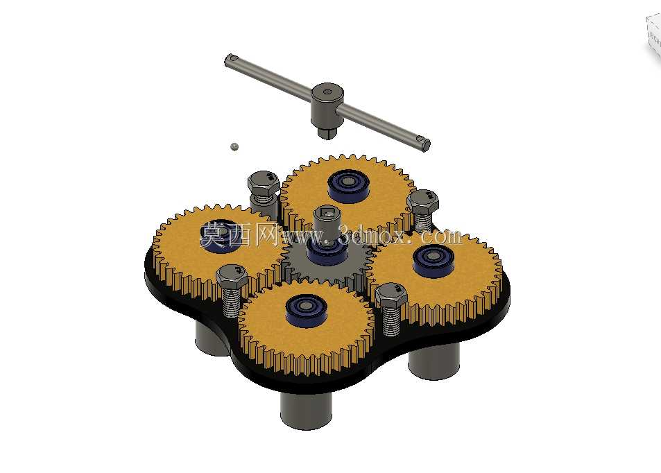 多Spindel固定系统