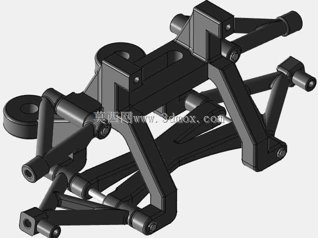 悬挂系统|在 Autodesk Inventor 中设计的 3D 模型