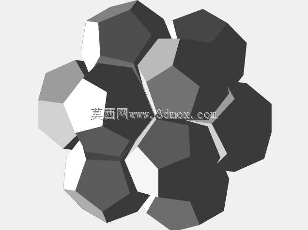 12五角形的对称多面体和簇
