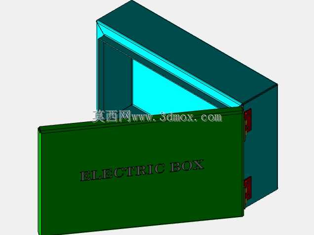 SolidWorks中的电盒