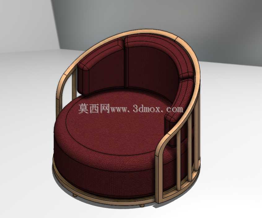 豪华圆形休闲椅