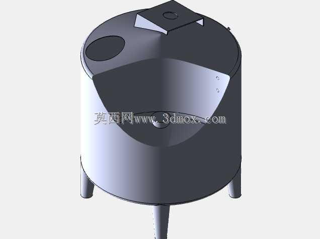 Indrustial Tank Manhole工业坦克 - Tanque Industrial Con Boca de Visita manhole