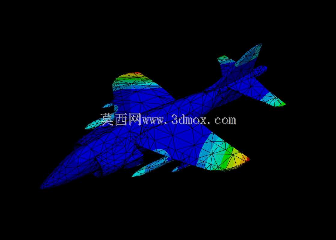 战斗机的模态分析(鹞式战斗机)