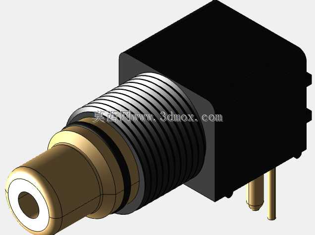  PCB��尲װ90��1-RCA��AEC RJ-255��