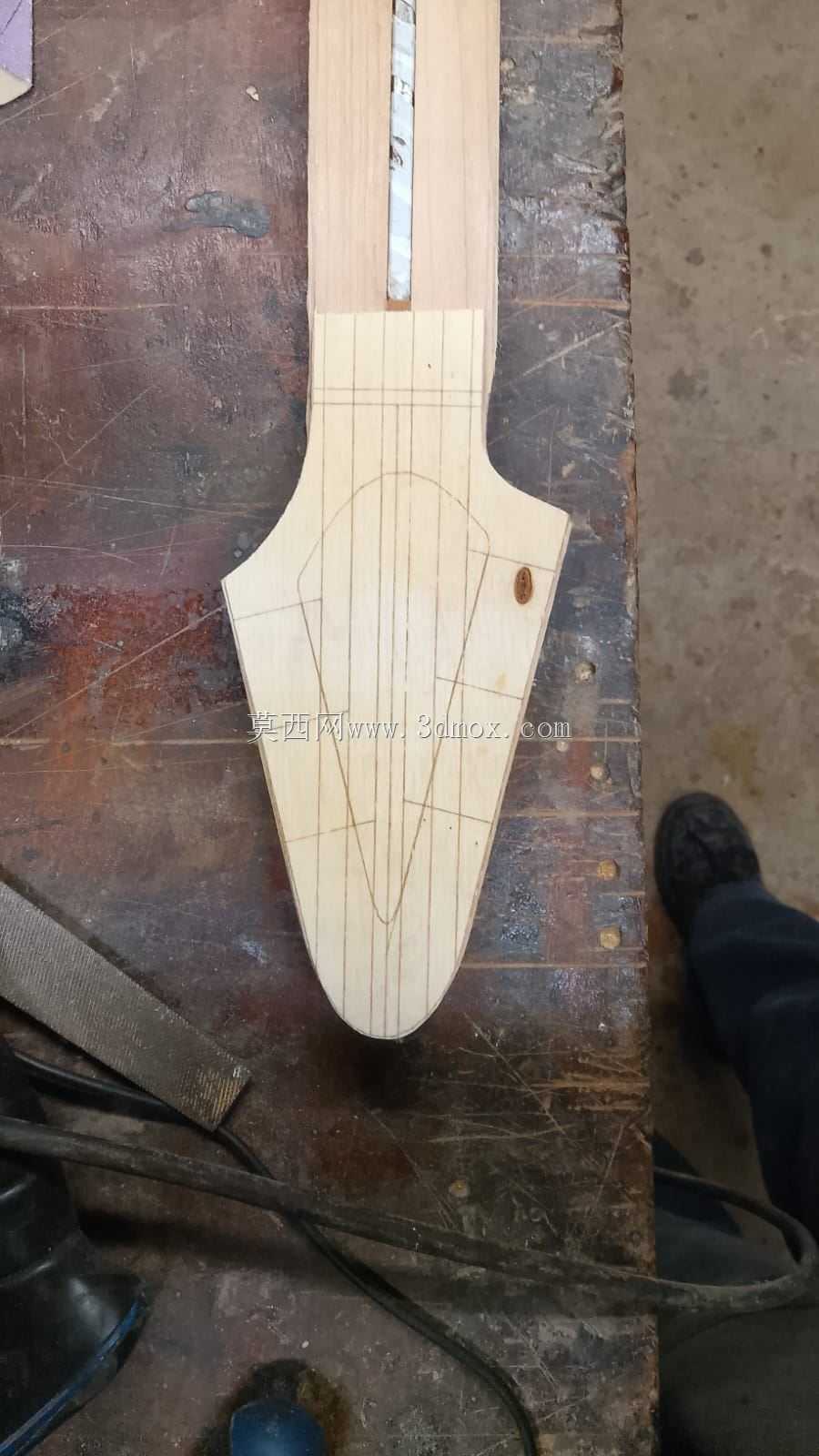 半空心吉他WIP