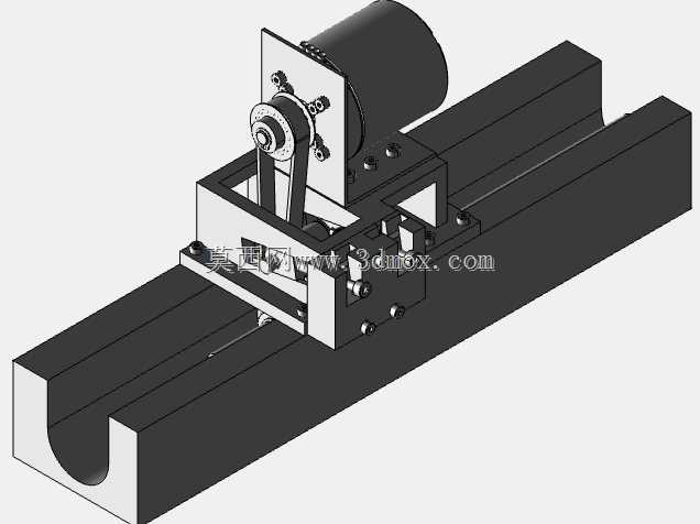 带张紧机制的Belt-Pulley系统