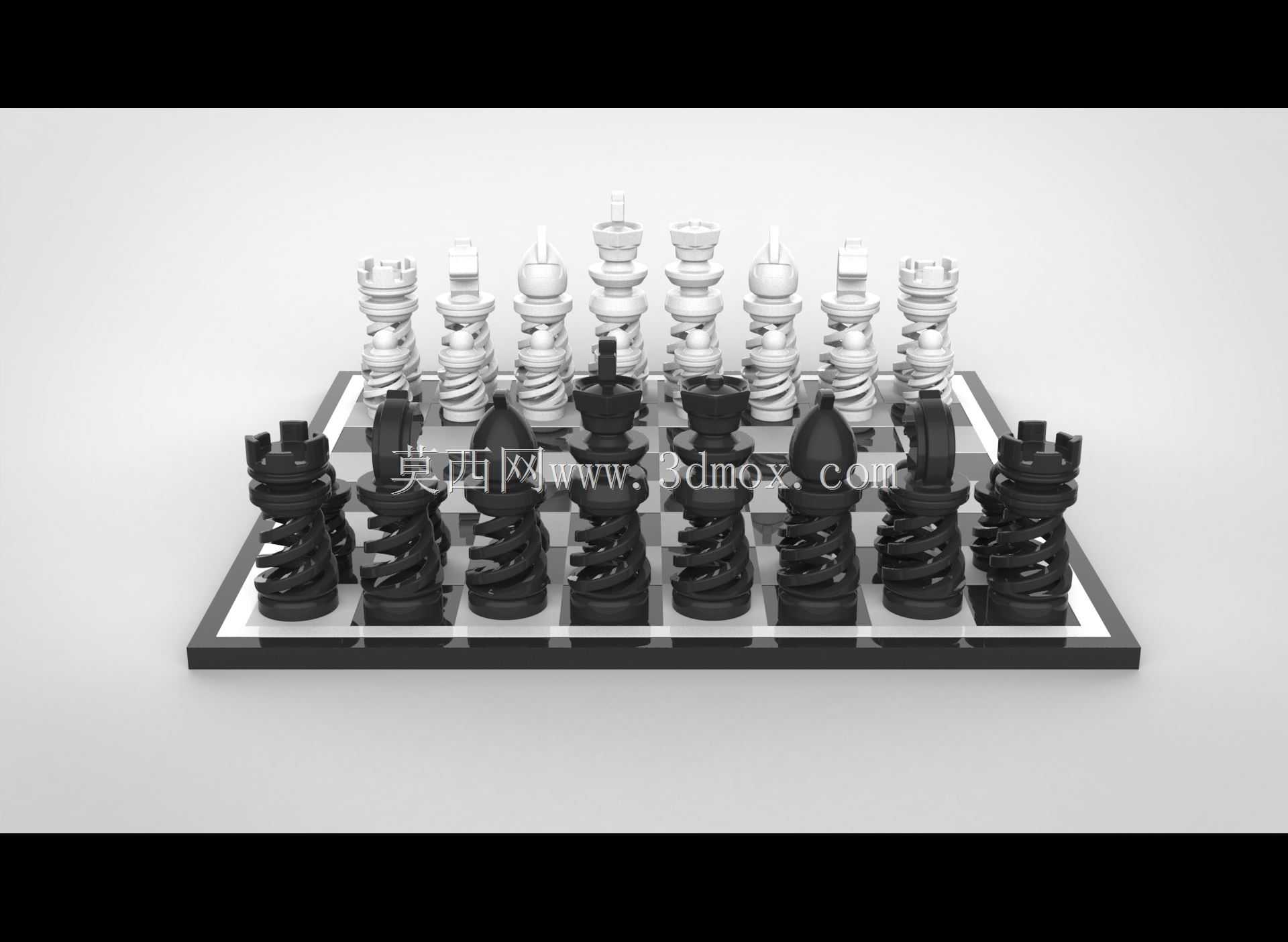唯一的3D国际象棋集