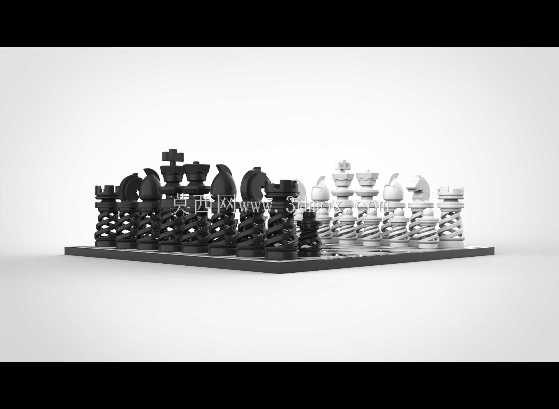 唯一的3D国际象棋集