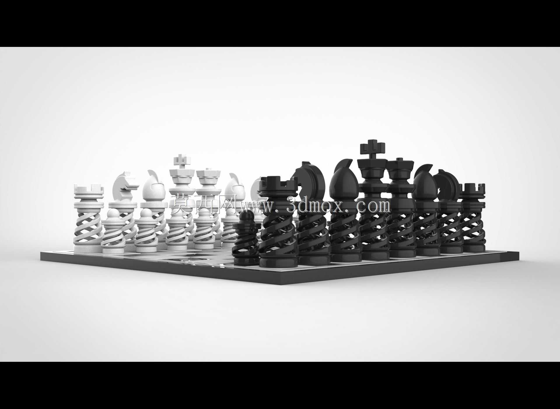 唯一的3D国际象棋集