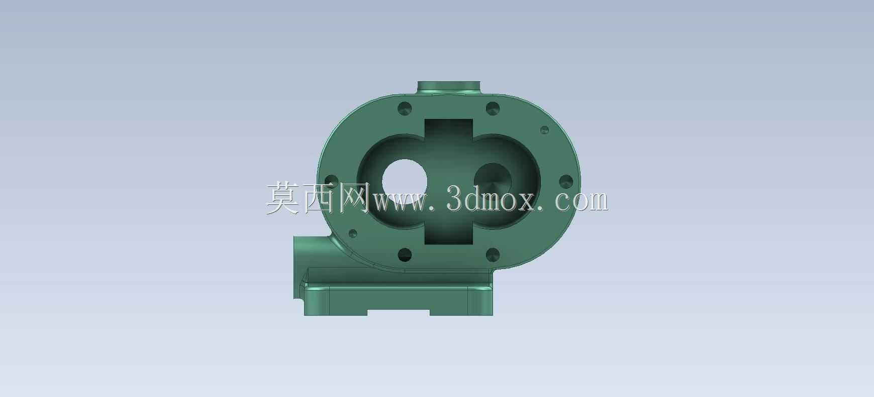 3D CAD基本锻炼/泵身体部位/Cuerpo de Bomba/Autodesk Inventor Pro