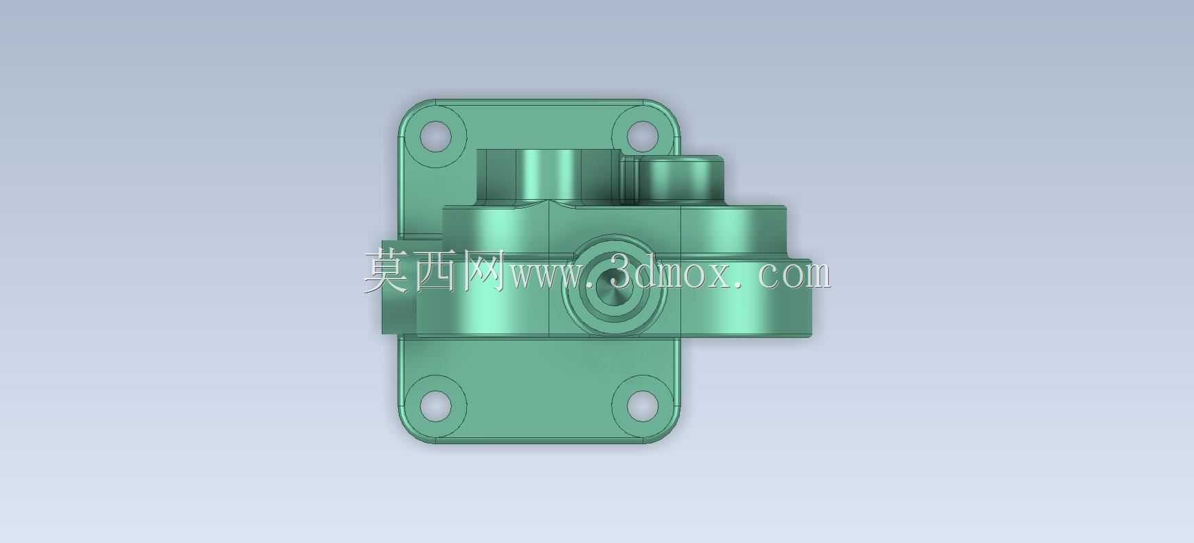 3D CAD基本锻炼/泵身体部位/Cuerpo de Bomba/Autodesk Inventor Pro