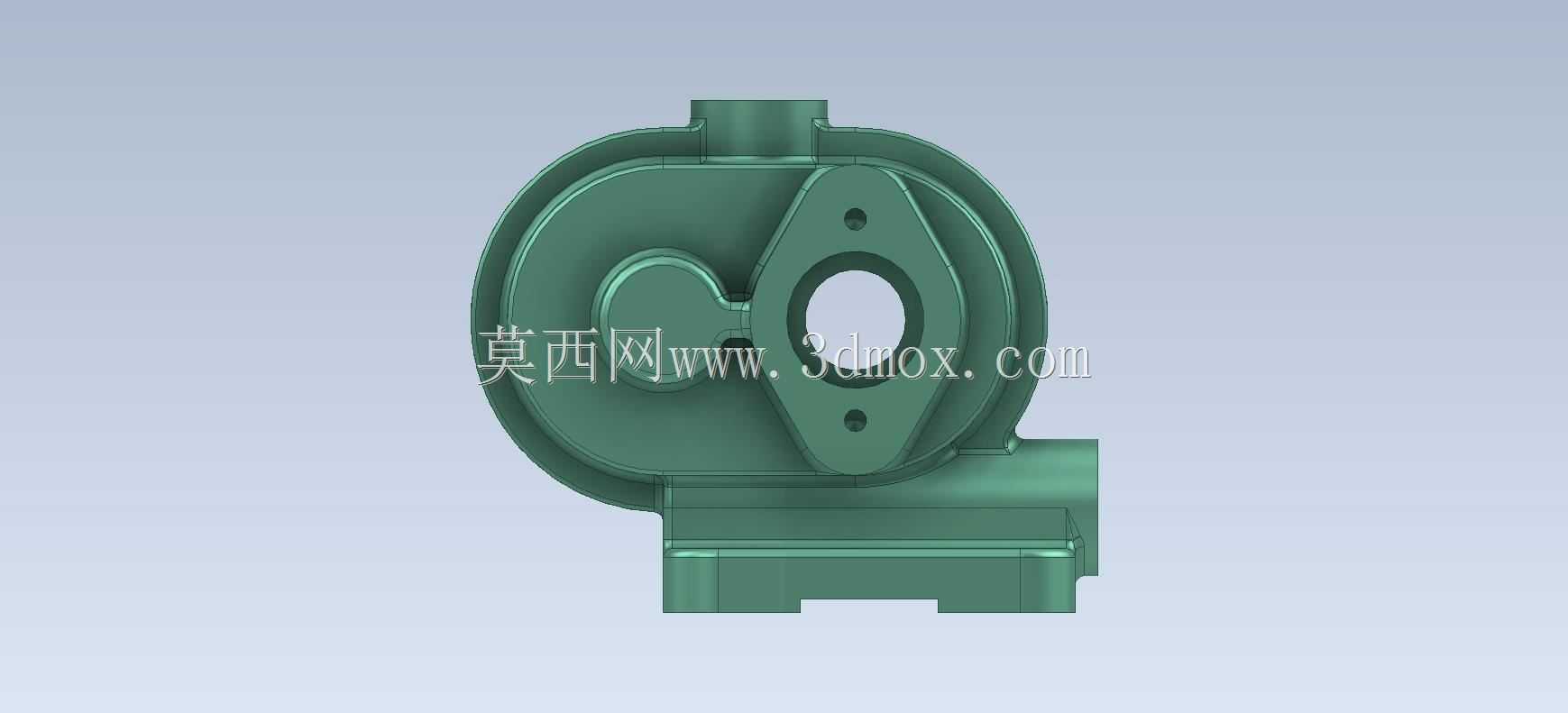 3D CAD基本锻炼/泵身体部位/Cuerpo de Bomba/Autodesk Inventor Pro