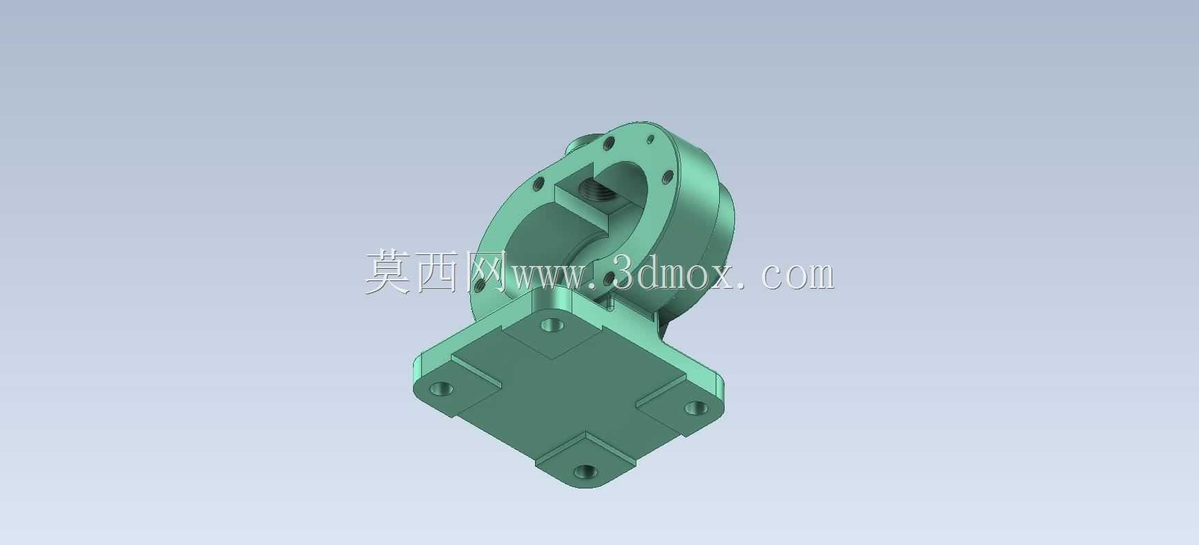 3D CAD基本锻炼/泵身体部位/Cuerpo de Bomba/Autodesk Inventor Pro