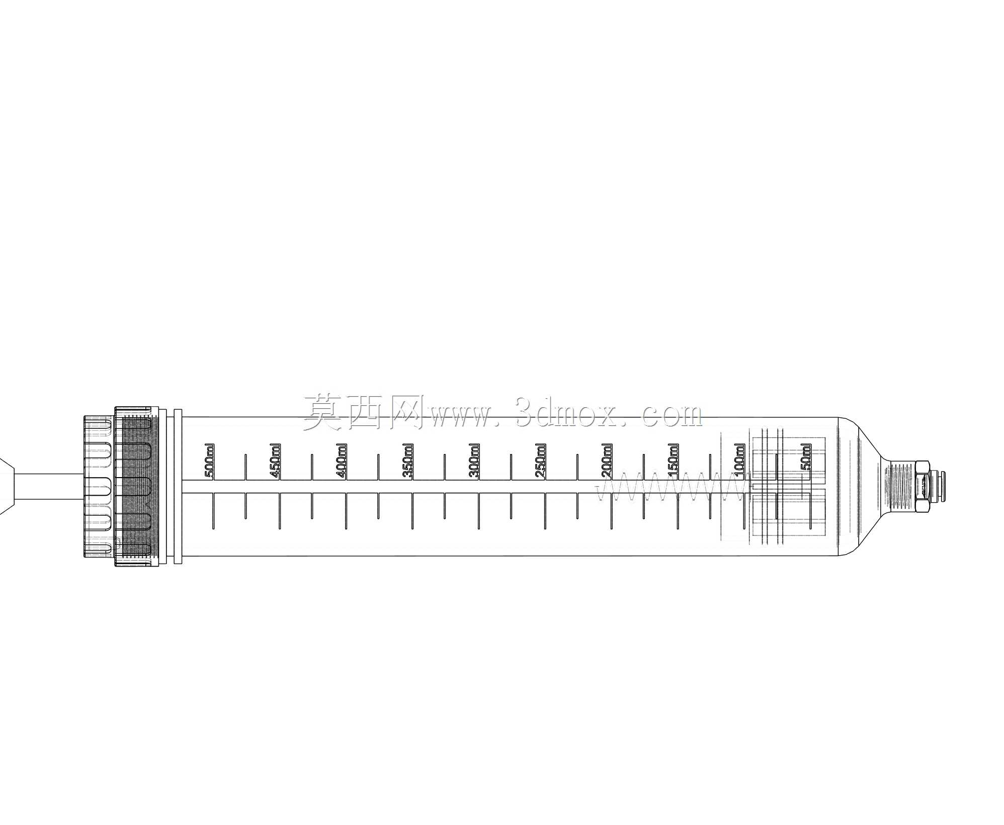 注射器 500 毫升
