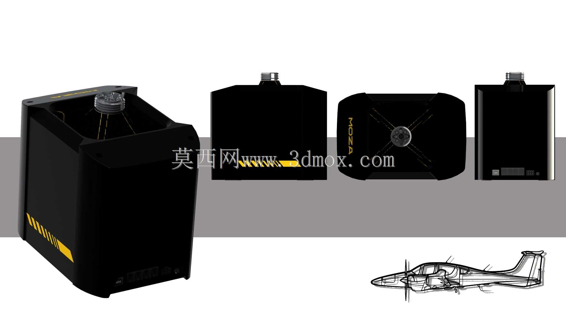 MOZA AB9底座(无内部零件)