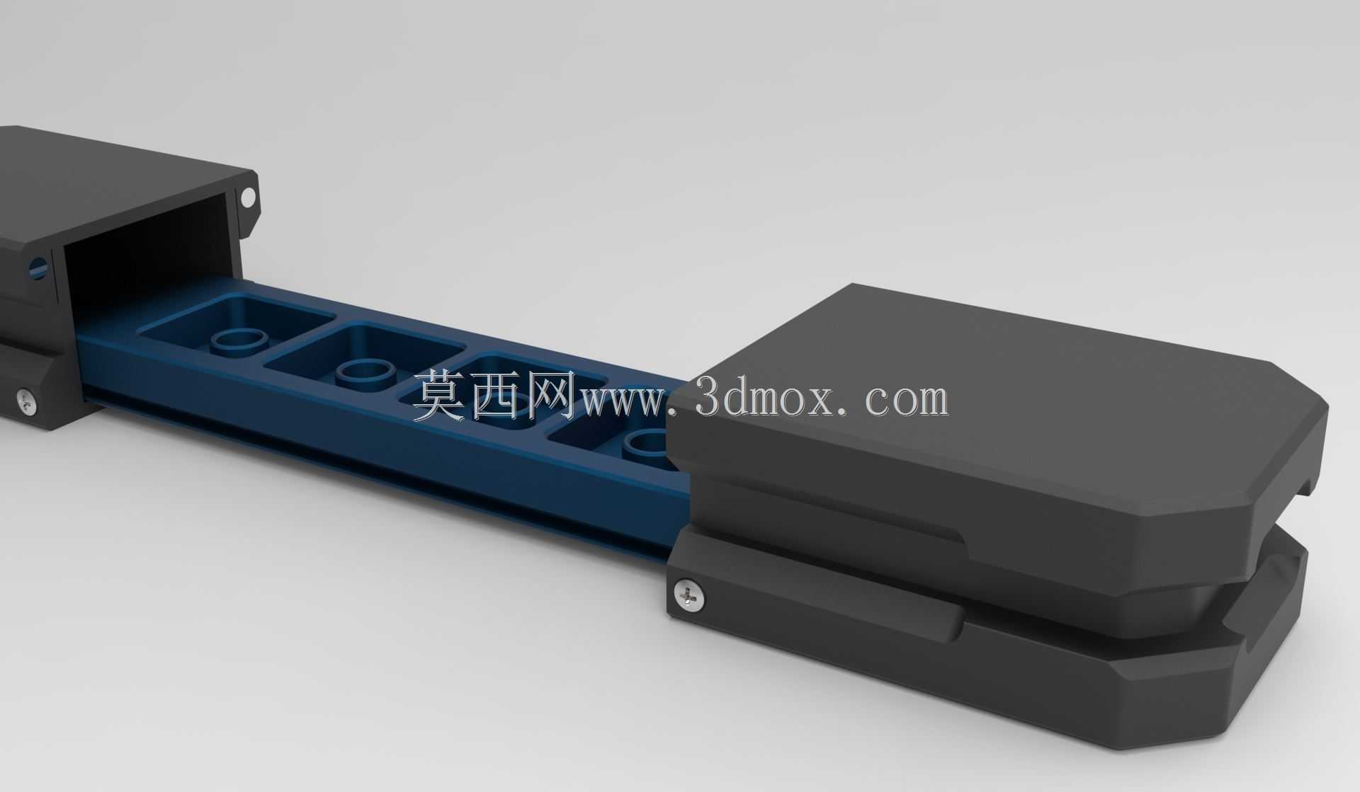 Artisan 键帽收纳盒 4 槽 3D 打印模型
