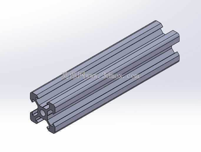 perfil de aluminio雌雄同体20x20