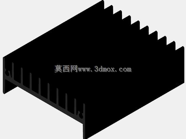 heatsink -disipador; tda的sip; 41.2 x 17.0 x 50.0mm