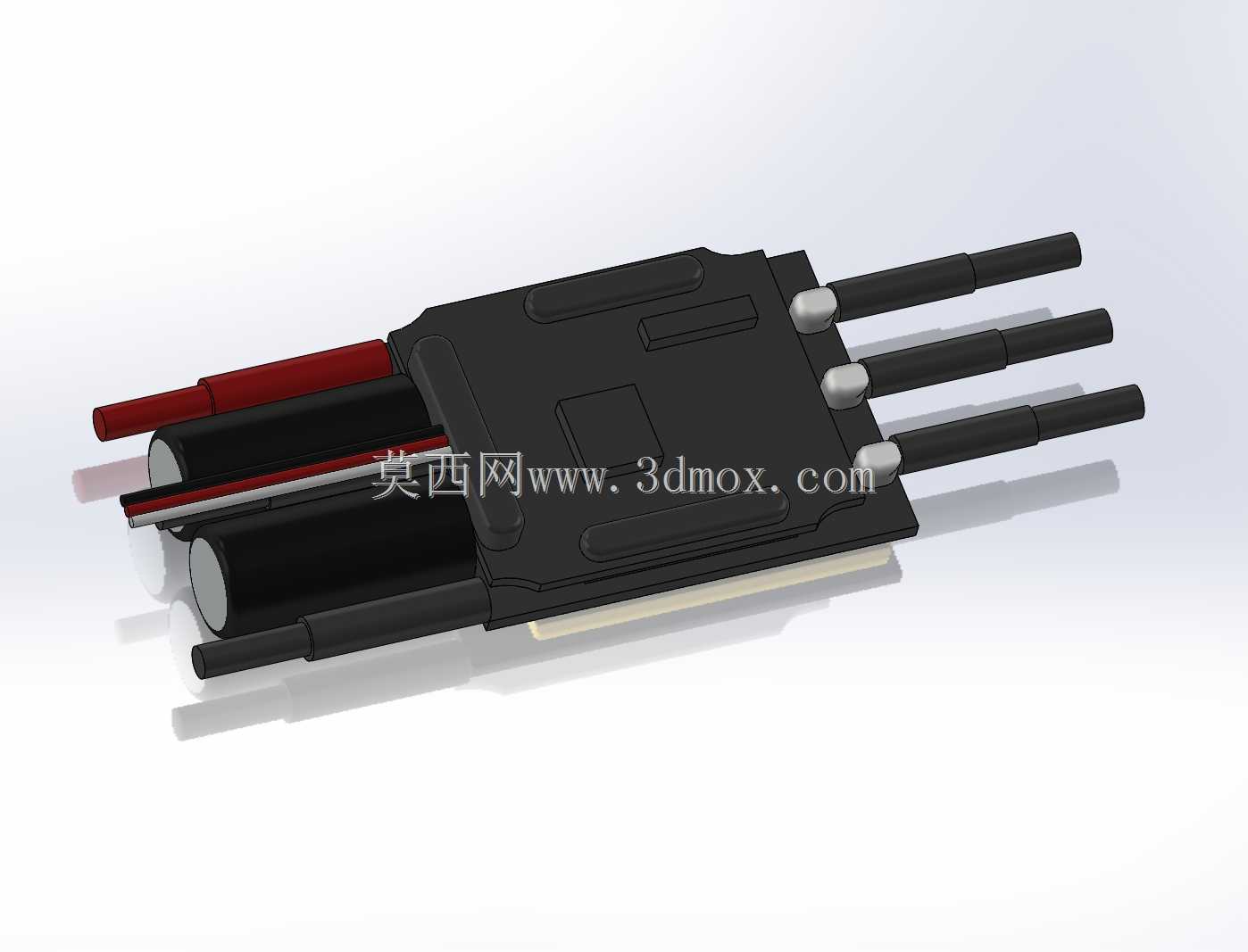 FLAME 60A 12S V2.0 600Hz 6-12S Li Po_发动机调节器_不带外壳