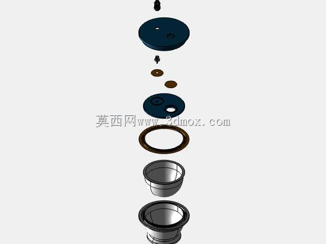 泄漏测试的泄漏测试拟合半球生物反应器3D可打印,可重复使用,可回收和模块化