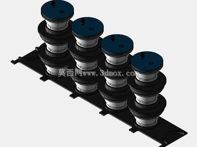 泄漏测试的泄漏测试拟合半球生物反应器3D可打印,可重复使用,可回收和模块化