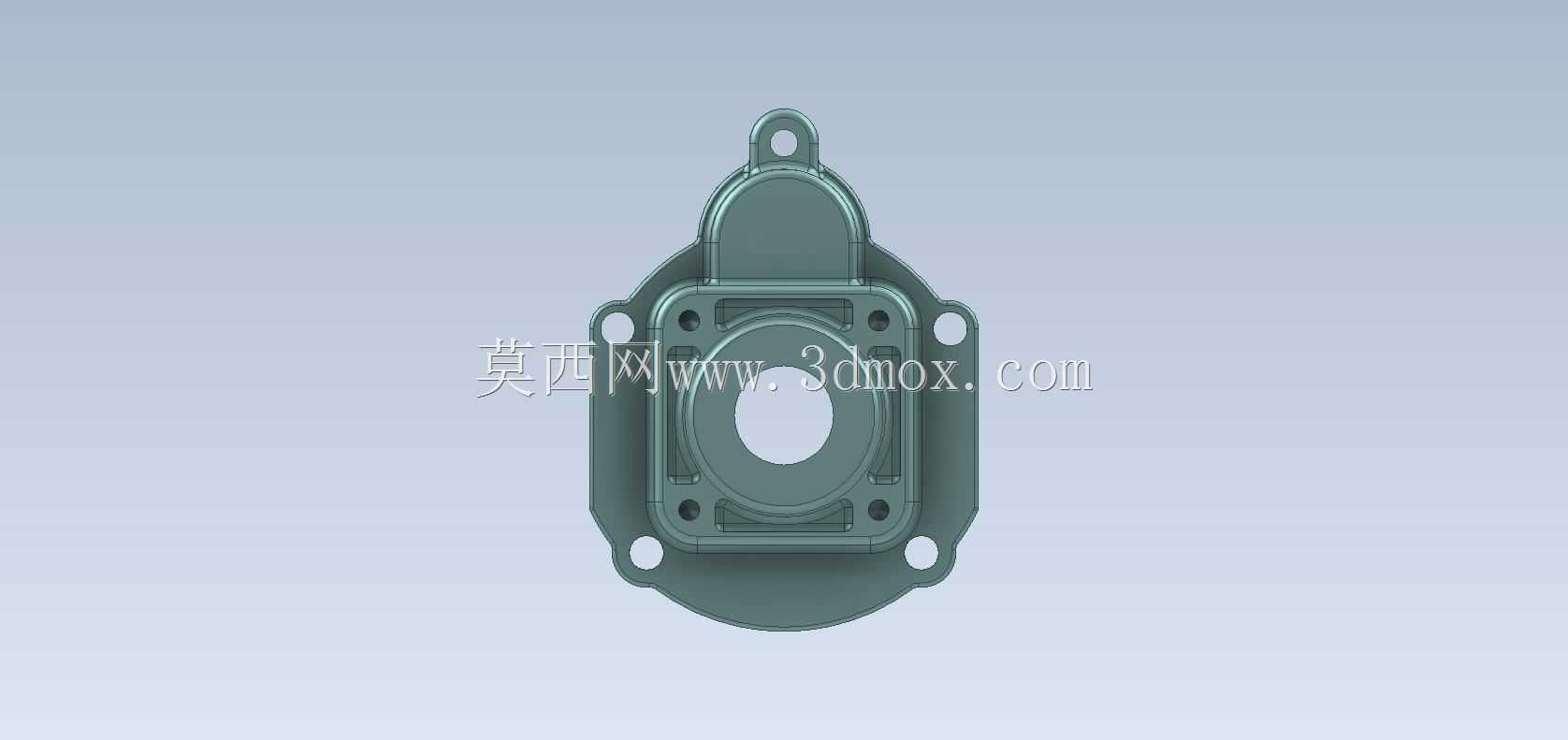 3D CAD基本练习/左盒盖/Tapa de Caja Izquierda/autodesk Inventor Pro