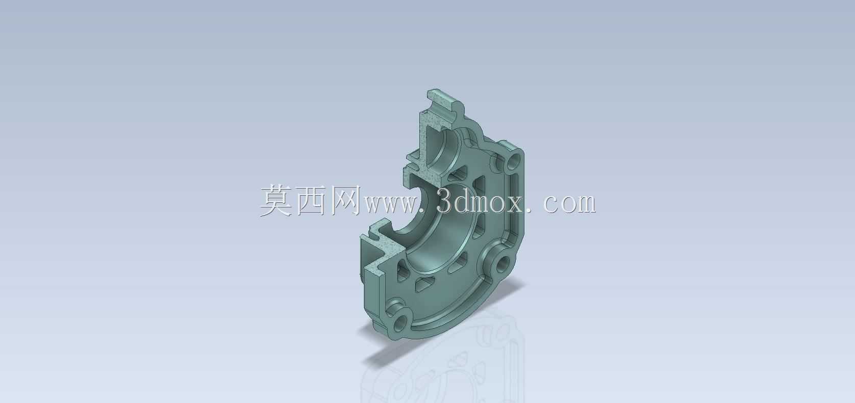 3D CAD基本练习/左盒盖/Tapa de Caja Izquierda/autodesk Inventor Pro