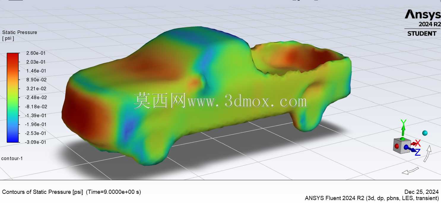 ���� F-150 K - Epsilon CFD ģ��