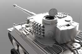 老虎I AUSF A-二战