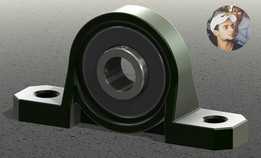 KP08 SUPPORT PILLOW BLOCK��У�������3D��ӡ����CNC��T8���ݸ�