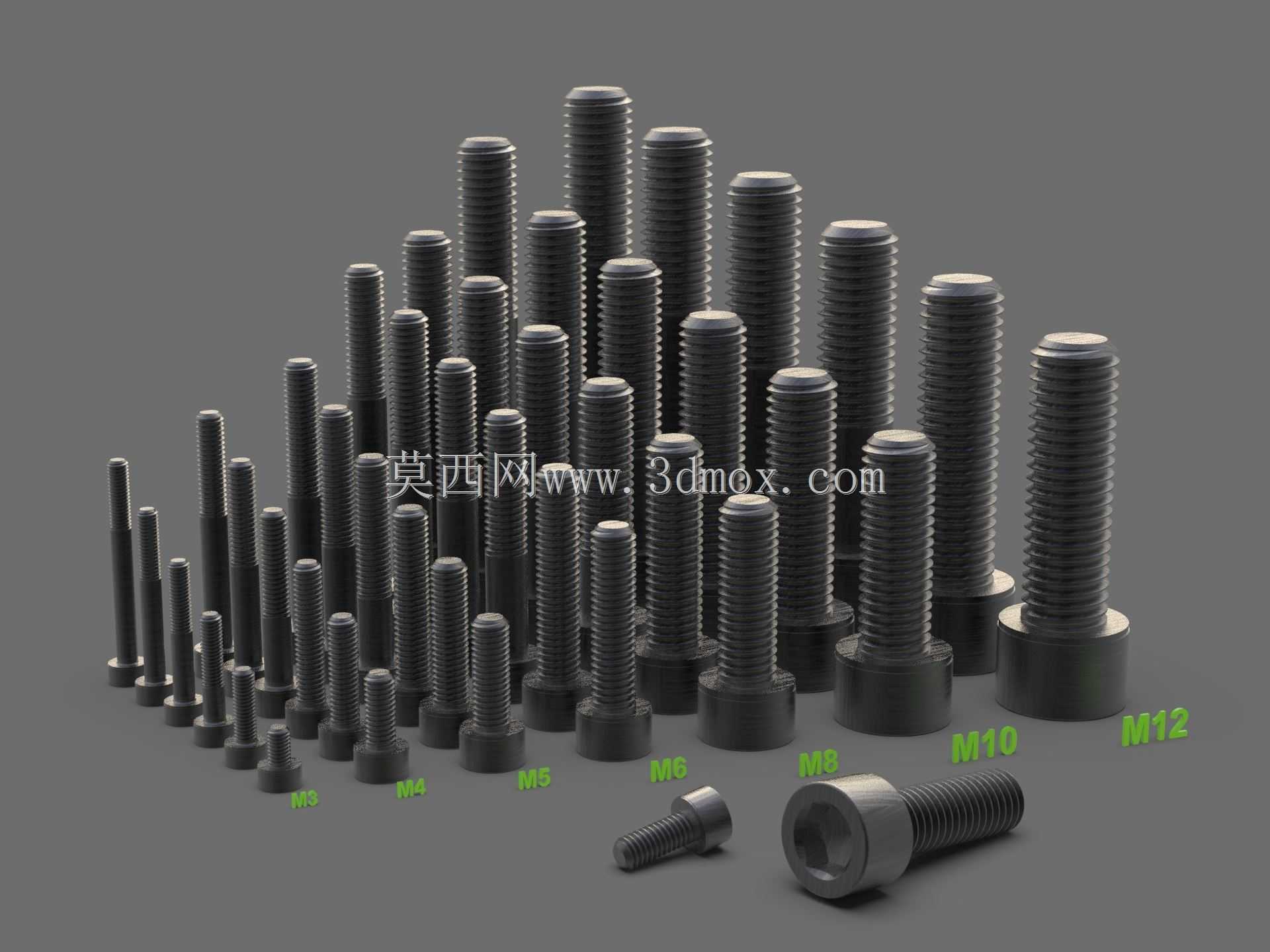 Cad Library_M3~M12������Բ��ͷ�ݶ�