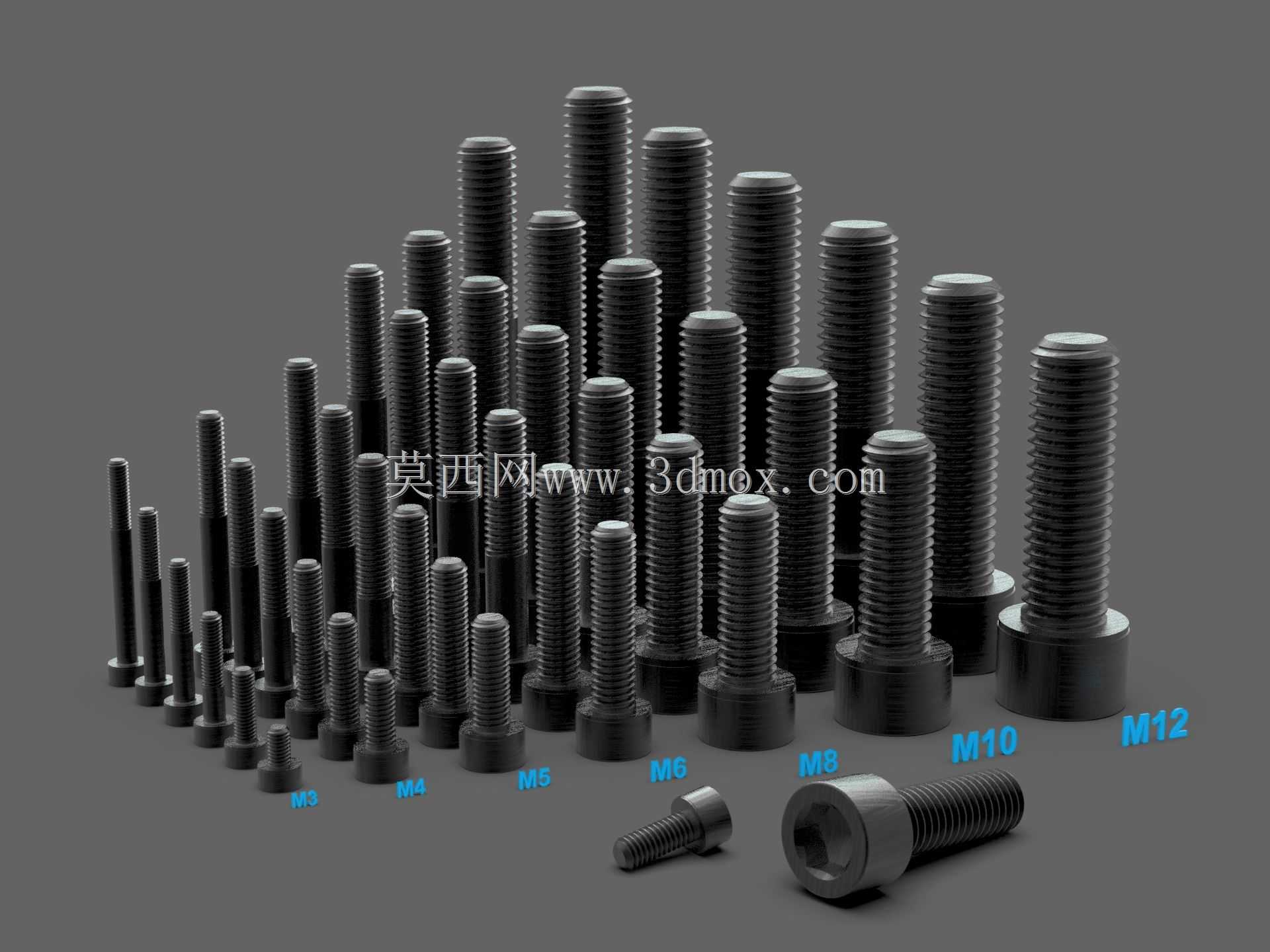 Cad Library_M3~M12������Բ��ͷ�ݶ�