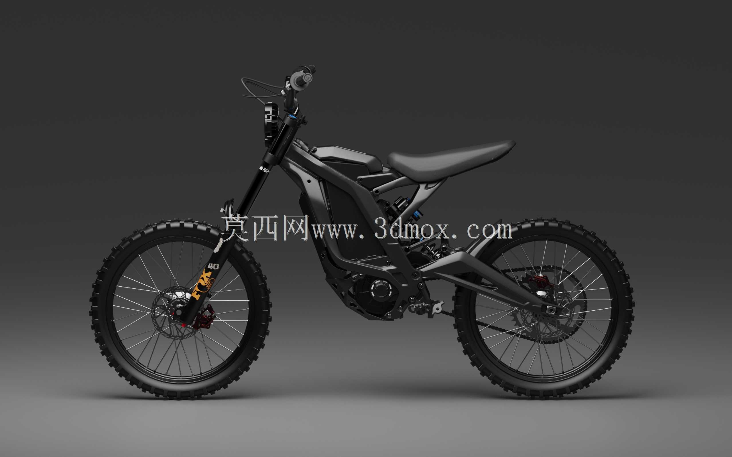 SURRON LIGHT BEE/SEGWAY电动自行车,带Fox 40 Shocks和定制越野自行车头灯