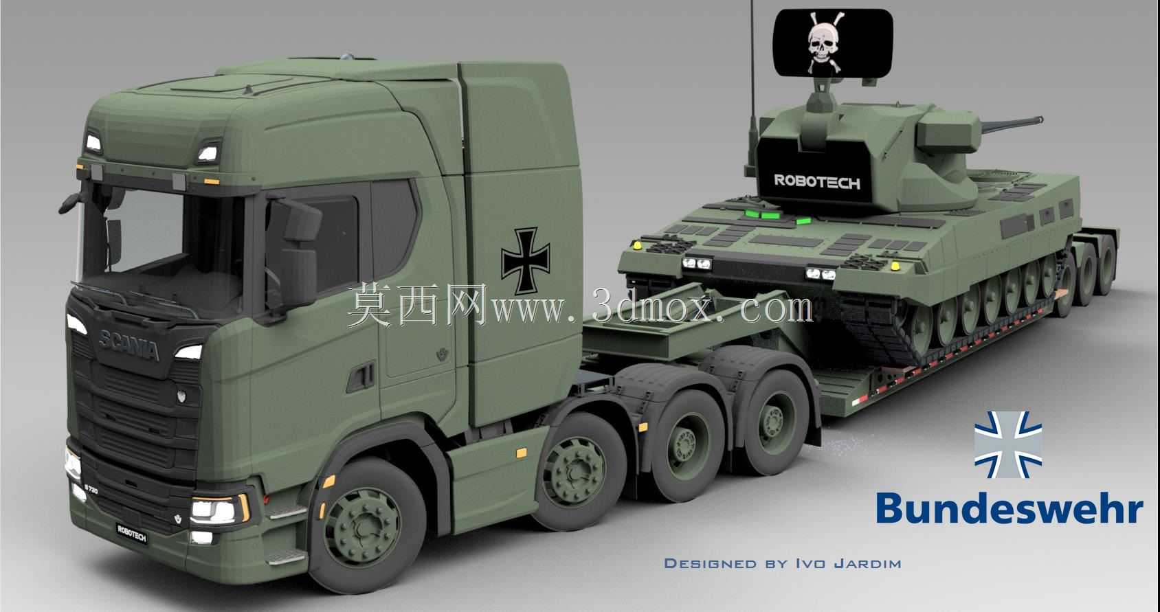 斯堪尼亚R730 8x4